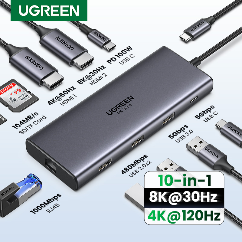 Mac Laptop Accessories - UGREEN HUB USB C HUB HDMI