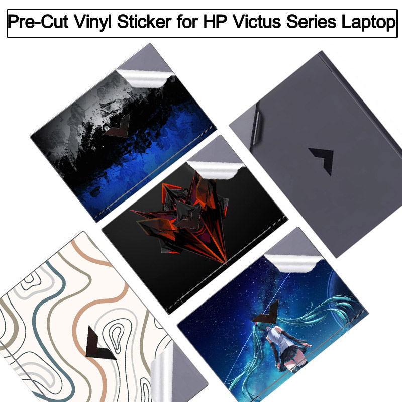 Victus Laptop Accessories - Anti Scratch DIY Vinyl Sticker Skin