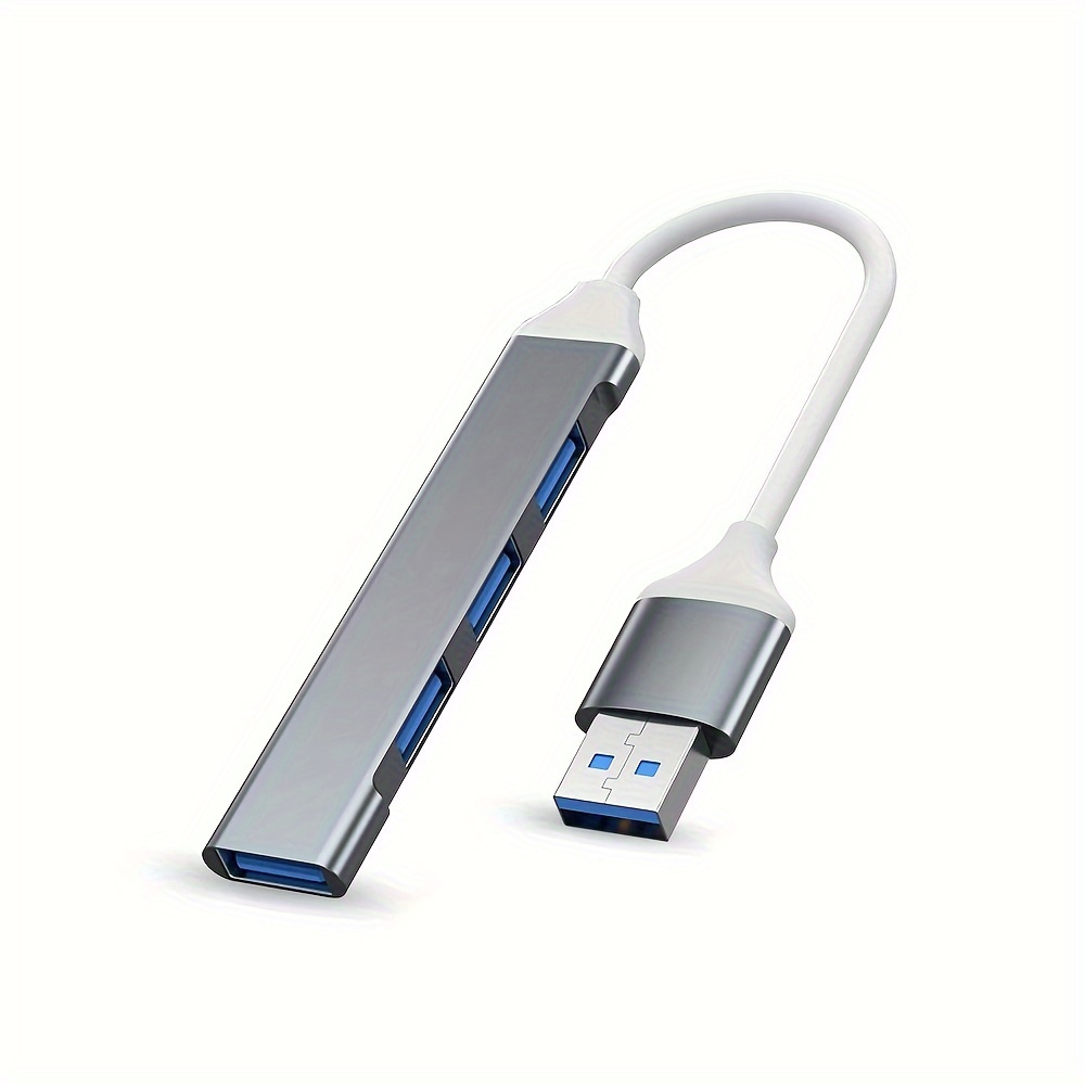 Mac Laptop Accessories - 4-Port Multi-Splitter Type C Hub USB
