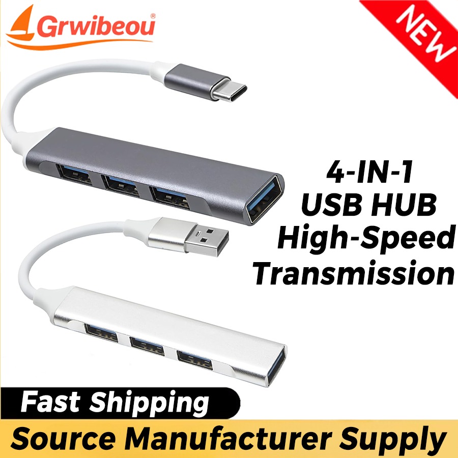 Apple Accessories Laptop - 4 in 1 USB HUB USB-C