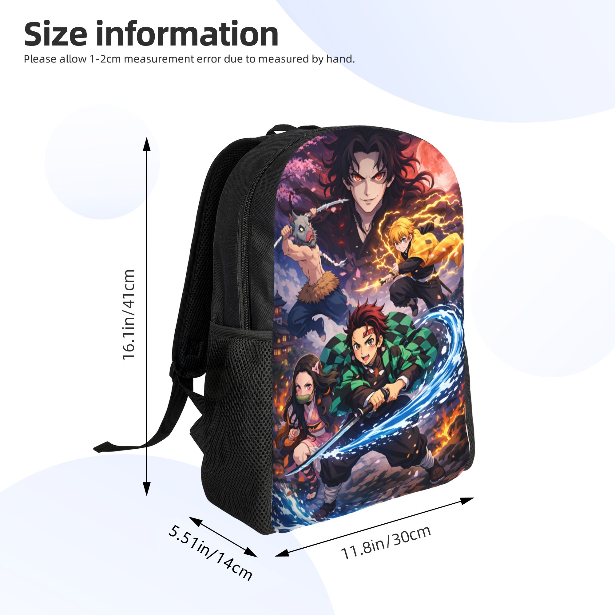D-Demons Slayers Travel Backpa - đánh giá và giá Laptop Accessories Wholesale