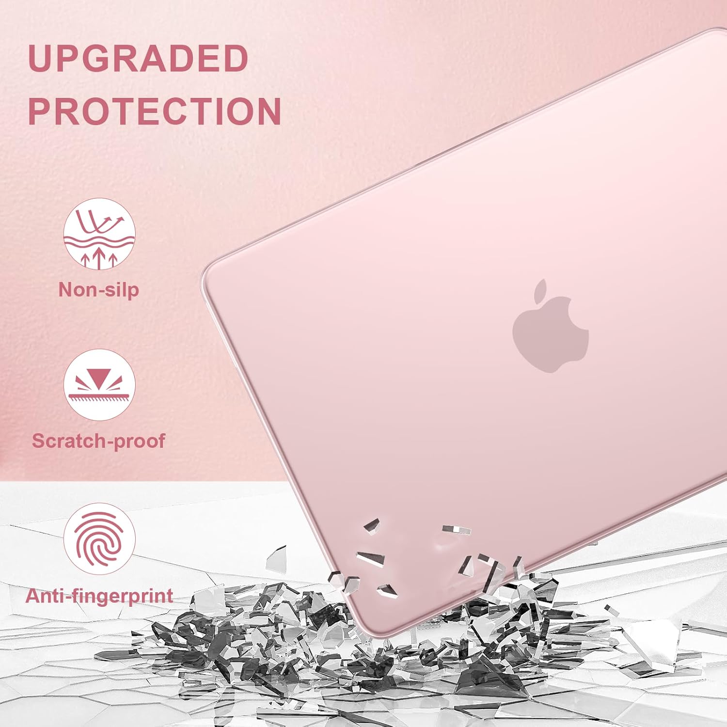 Matte Plastic Hard Shell Case  - đánh giá và giá Apple Accessories Laptop