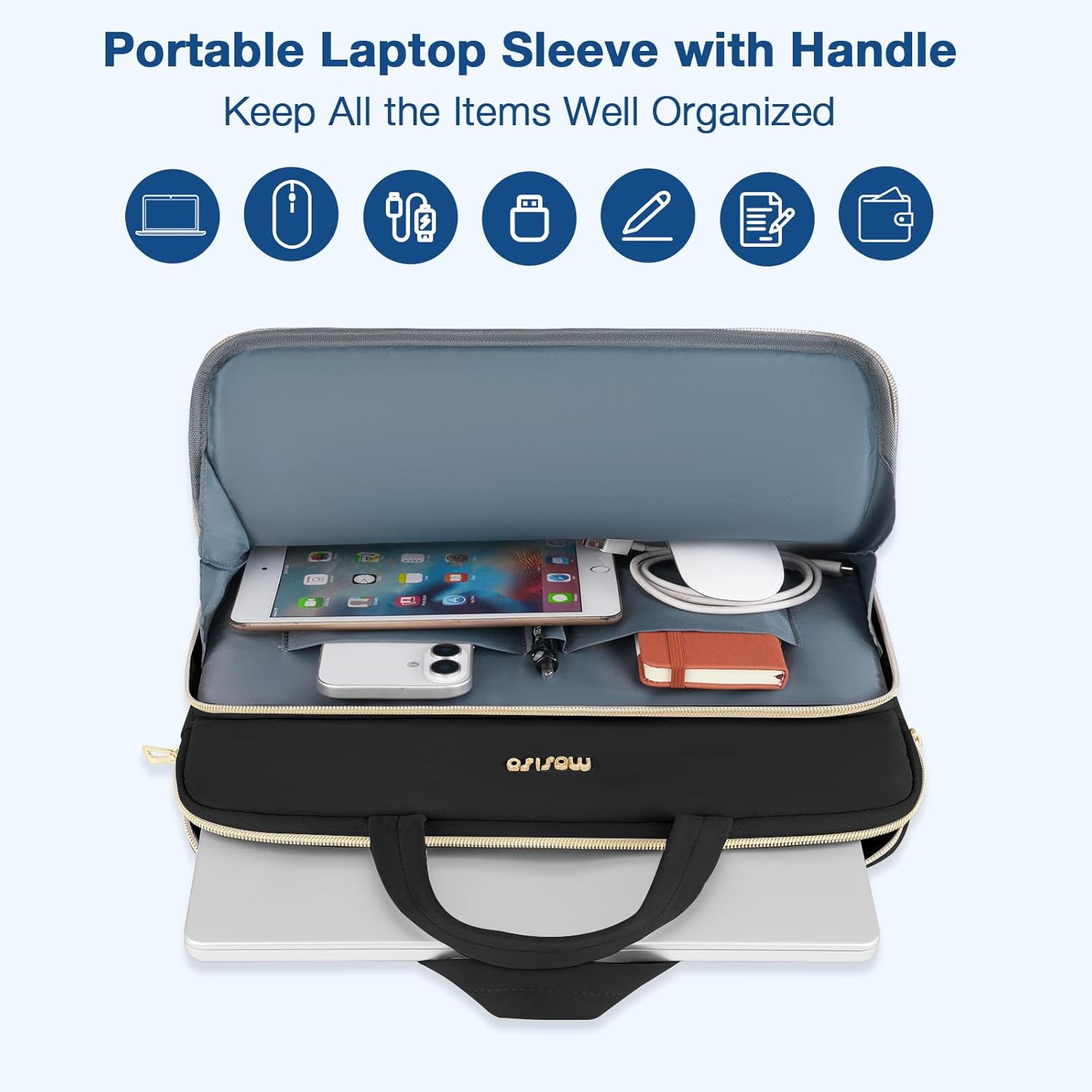 MOSISO Laptop Case 16 inch 13. - đánh giá và giá Laptop Accessories Sleeve
