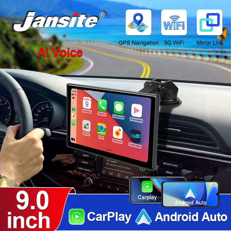 Universal Jansite 9 Inch Carpl - đánh giá và giá Monitor Portable Usb