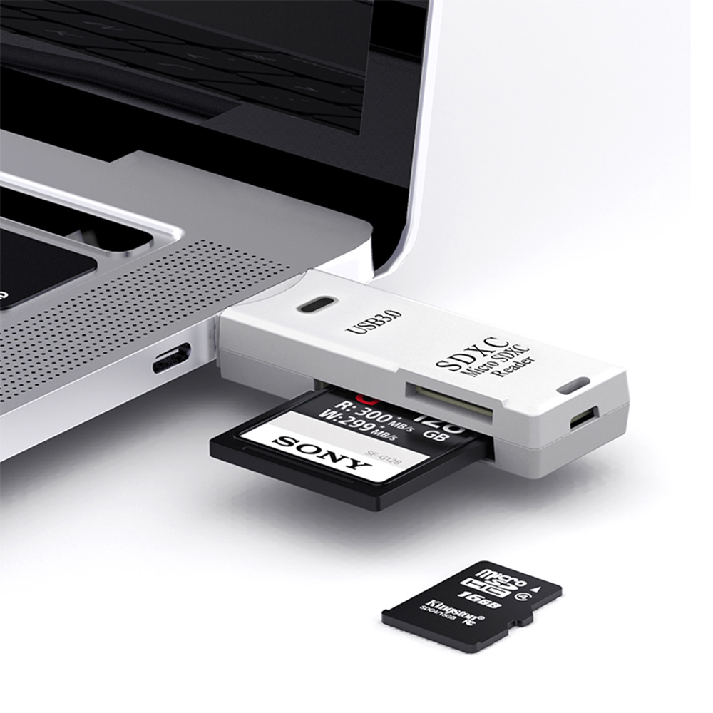 2 In 1 USB 3.0 Card Reader Por - đánh giá và giá Laptop Accessories And Gadgets
