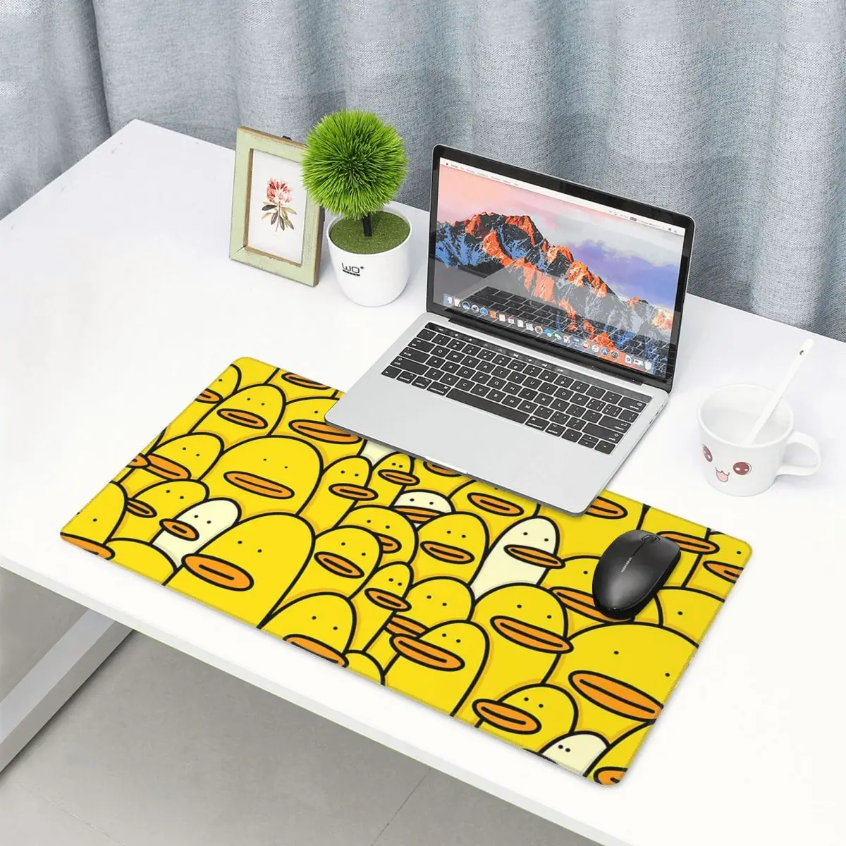 Large Mouse Pad Cartoon Yellow - đánh giá và giá Yellow Laptop Accessories