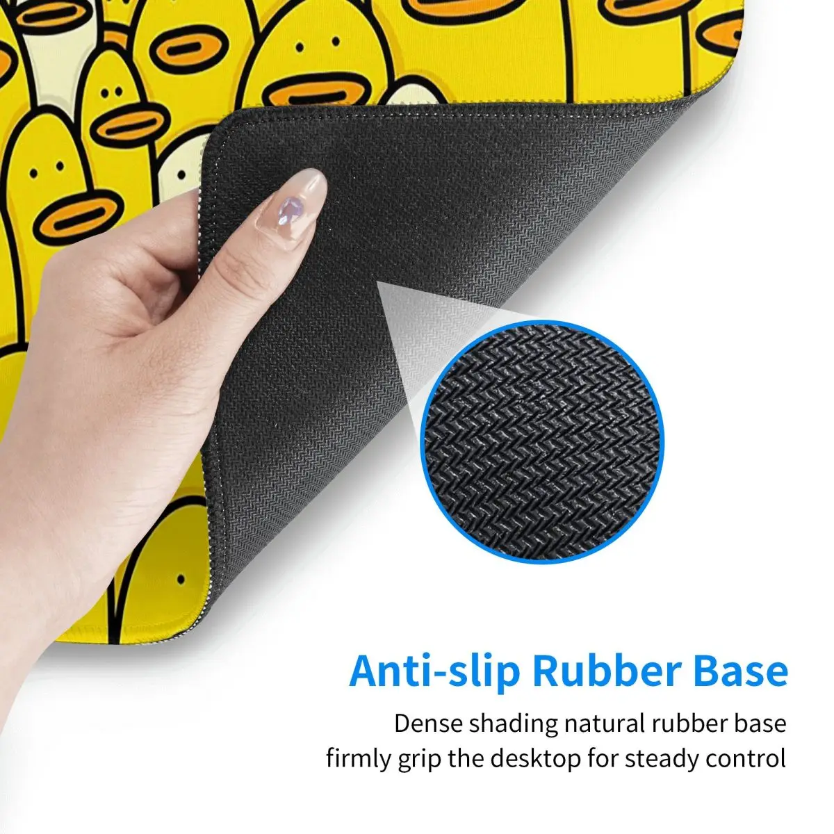 Large Mouse Pad Cartoon Yellow - đánh giá và giá Yellow Laptop Accessories