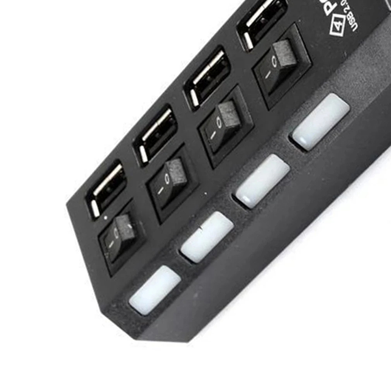 4-Ports USB 2.0 Hub Extension  - đánh giá và giá Laptop Accessories Computer