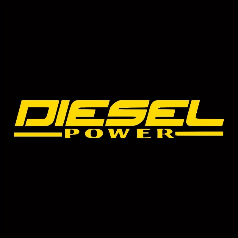 2D Flat Diesel Power Decal Bla - đánh giá và giá Yellow Laptop Accessories