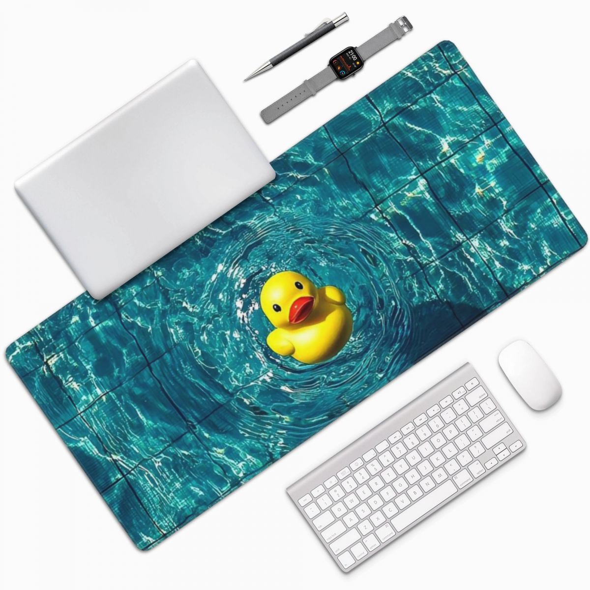 Yellow Duck In The Pool Large  - đánh giá và giá Yellow Laptop Accessories