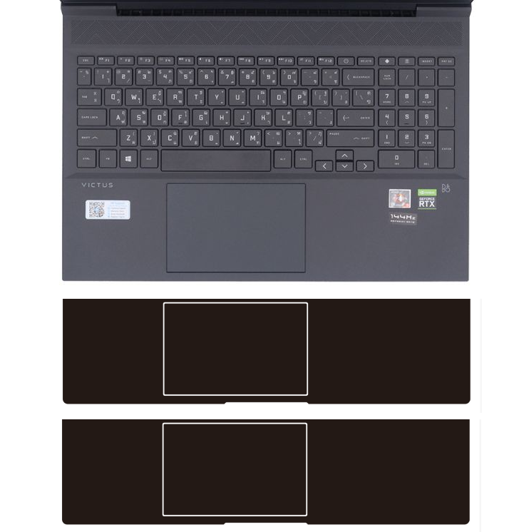2PCS Vinyl Palm Rest Laptop Pr - đánh giá và giá Victus Laptop Accessories