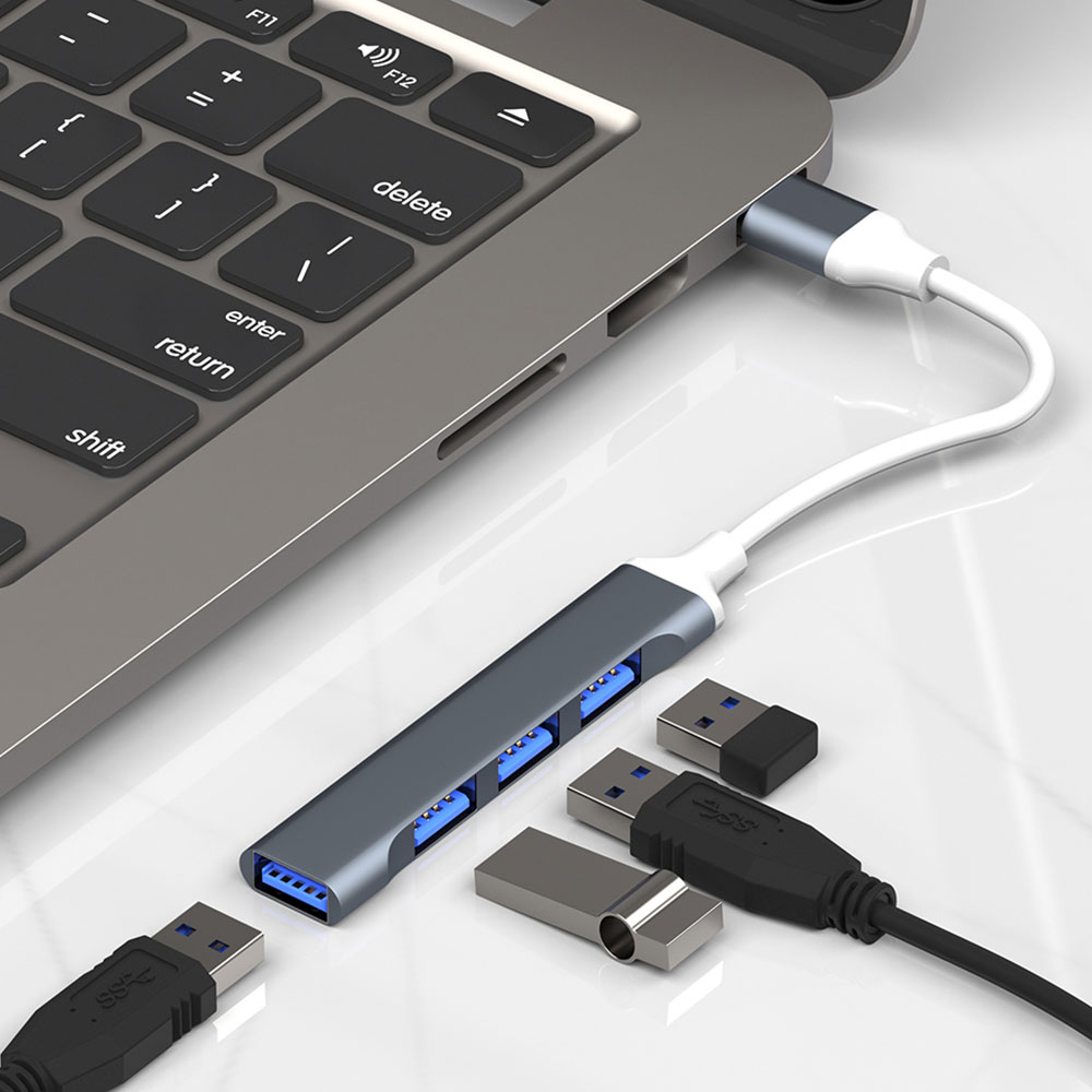 USB C HUB 3.0 Type C 3.1 3/4 P - đánh giá và giá Mac Laptop Accessories