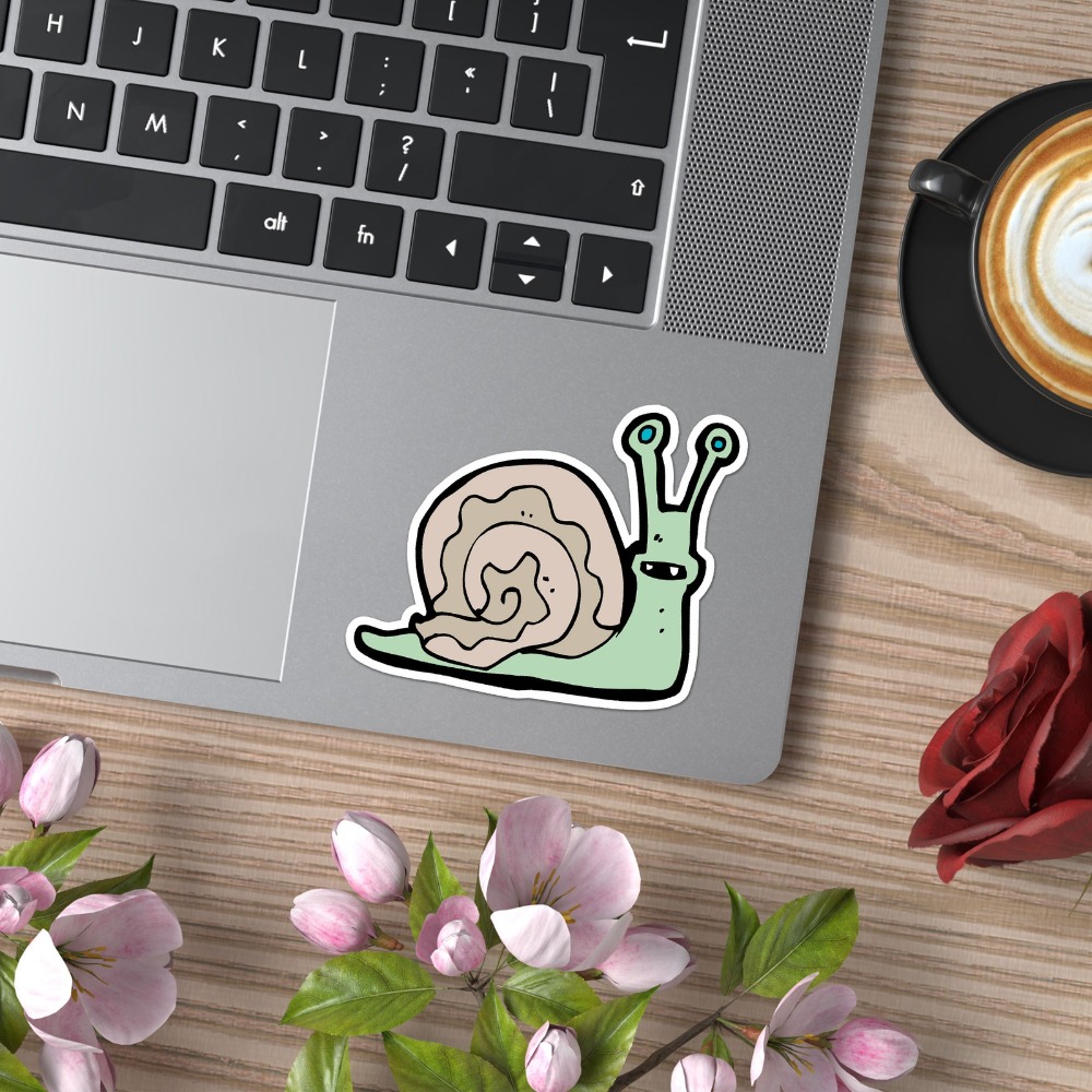 Cartoon Snail Vinyl Eye Catchi - đánh giá và giá Laptop Accessories Best