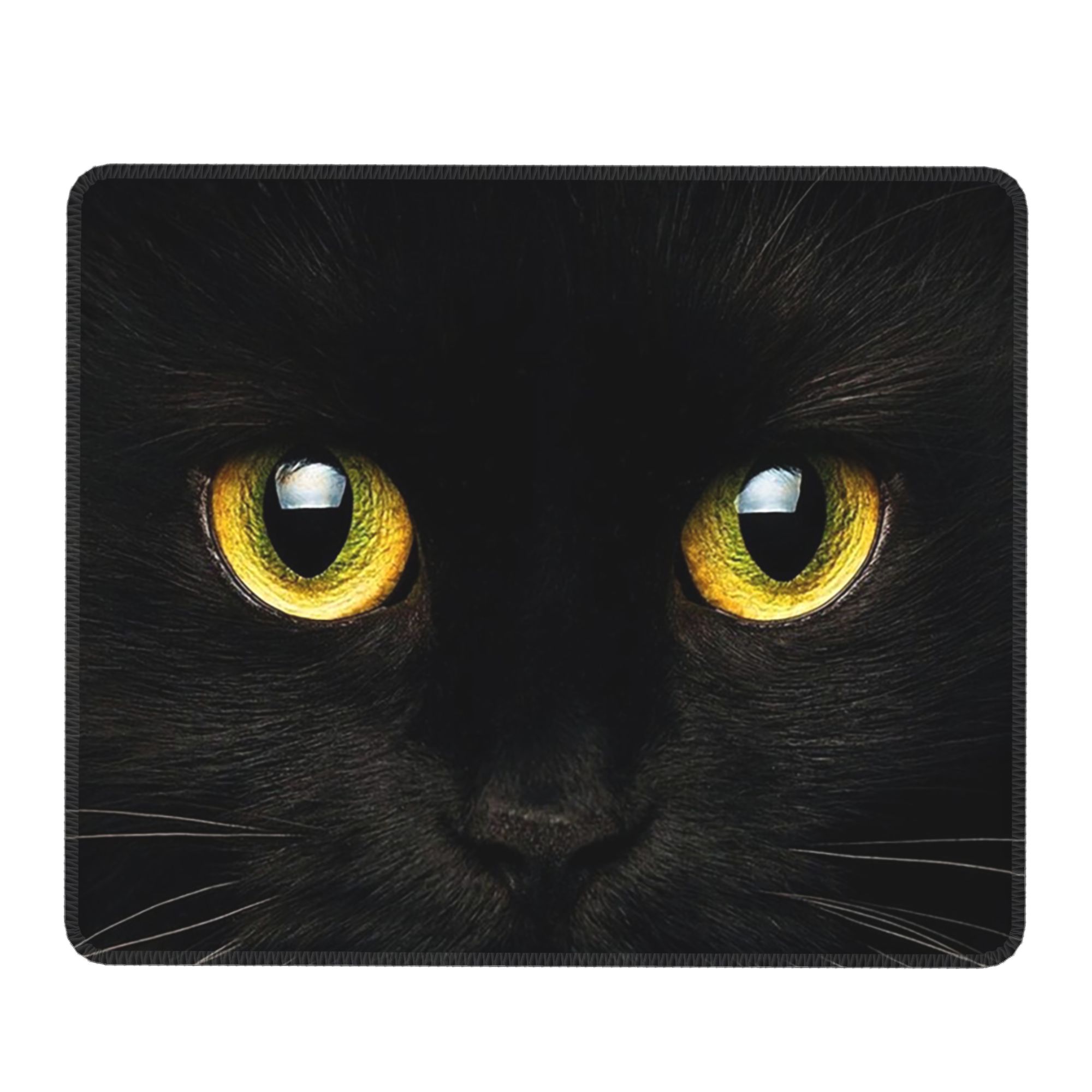 Black Cat Face And Yellow Eyes - đánh giá và giá Yellow Laptop Accessories