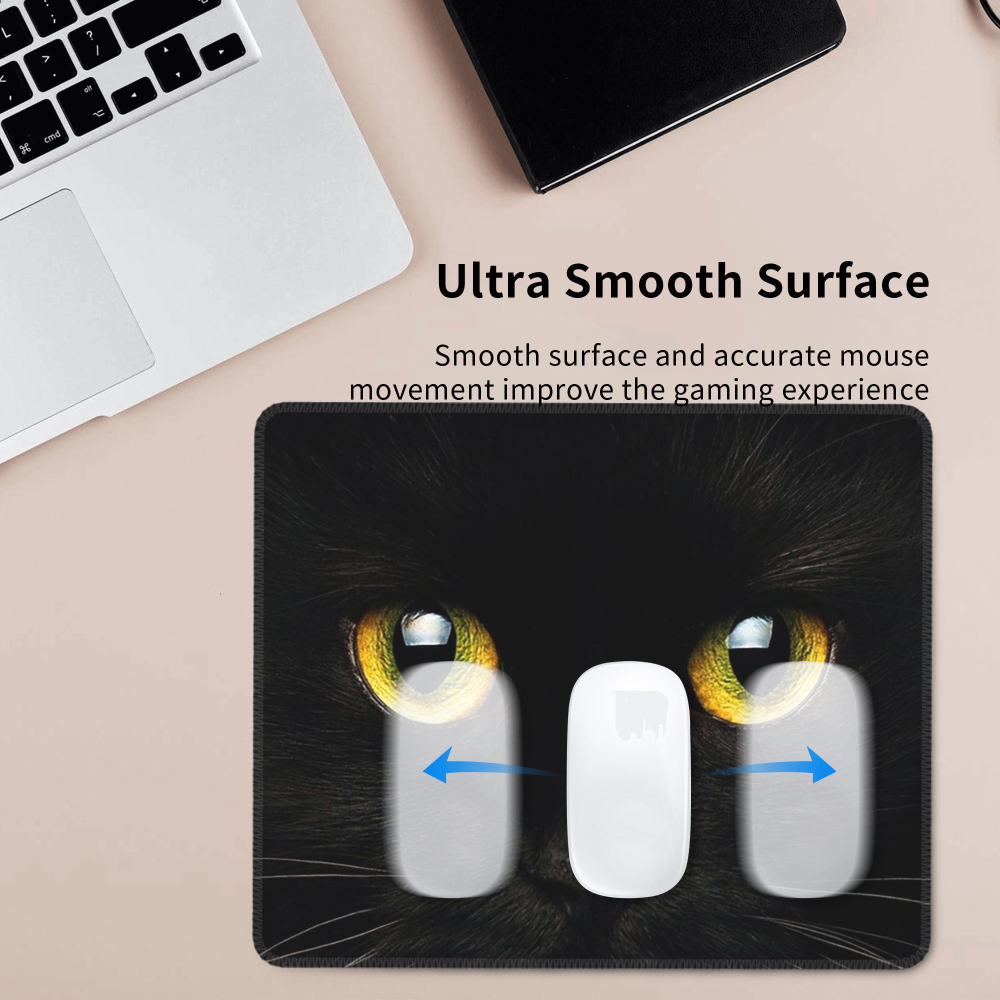 Black Cat Face And Yellow Eyes - đánh giá và giá Yellow Laptop Accessories