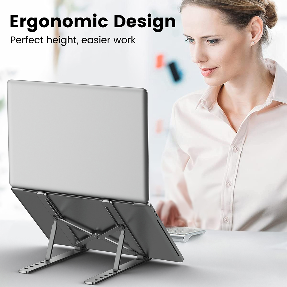 Adjustable Laptop Holder Alumi - đánh giá và giá Mac Laptop Accessories