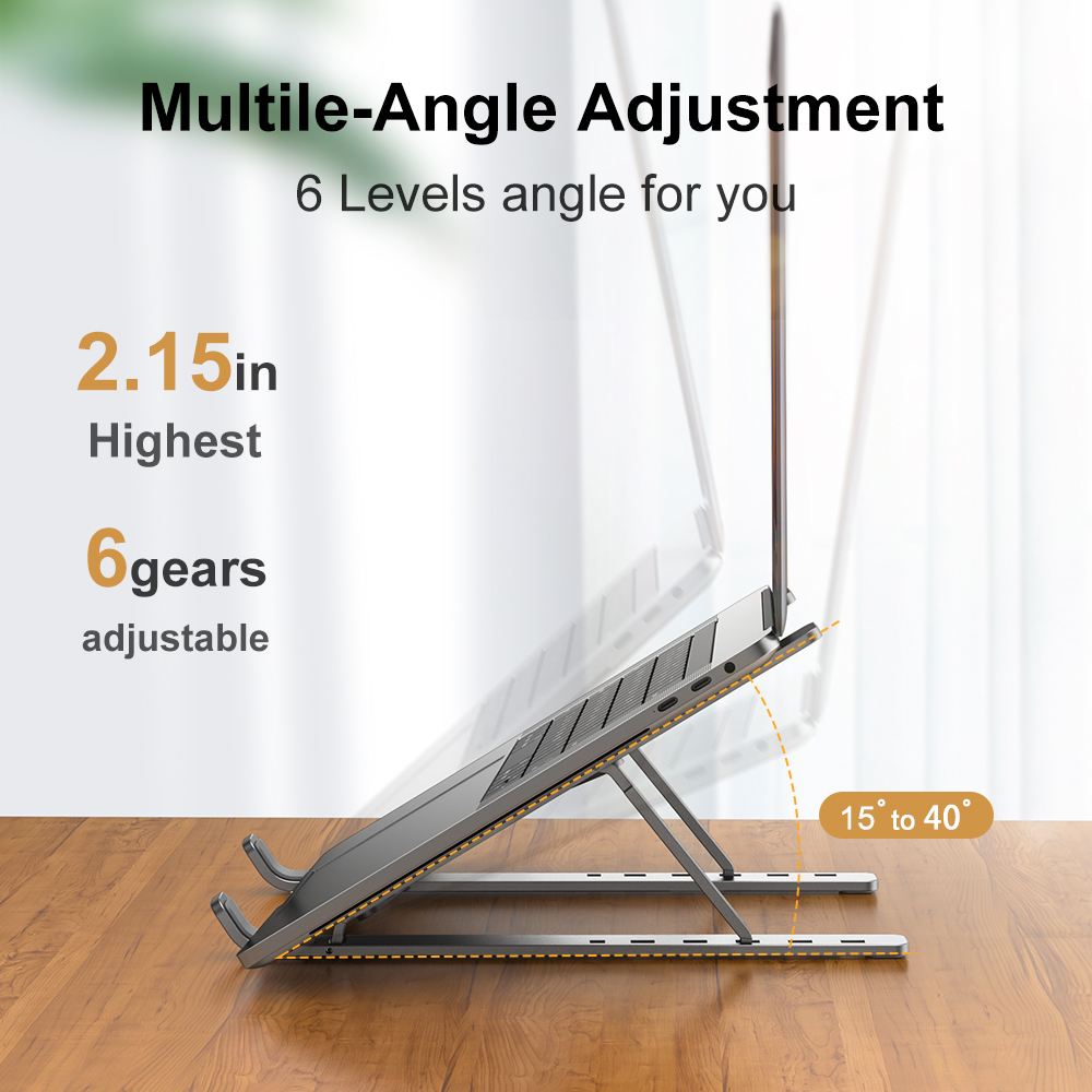 Adjustable Laptop Holder Alumi - đánh giá và giá Mac Laptop Accessories