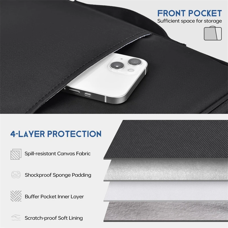 Waterproof Shockproof Handle B - đánh giá và giá Laptop Accessories Sleeve