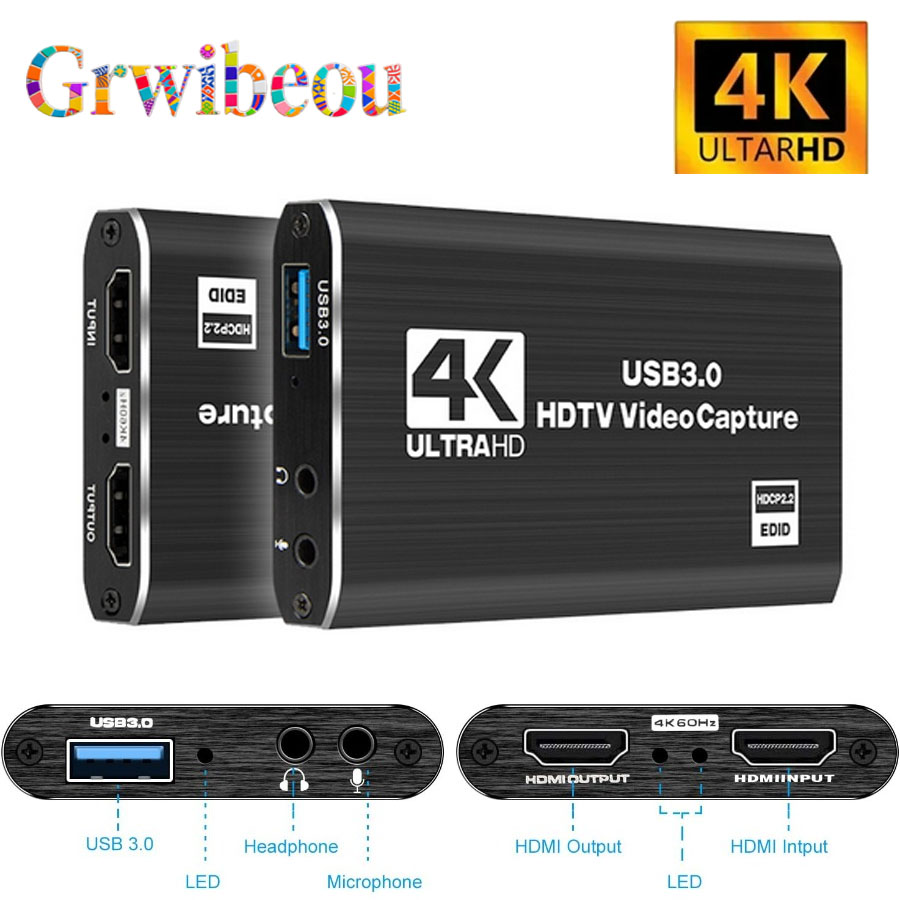 4K USB 3.0 Video Capture Card  - đánh giá và giá Monitor Portable Usb