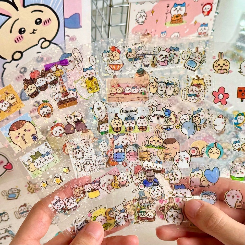 30Pcs Chiikawa Laser Stickers  - đánh giá và giá Laptop Accessories Wholesale