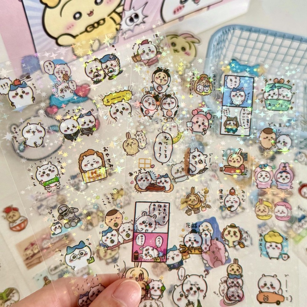 30Pcs Chiikawa Laser Stickers  - đánh giá và giá Laptop Accessories Wholesale
