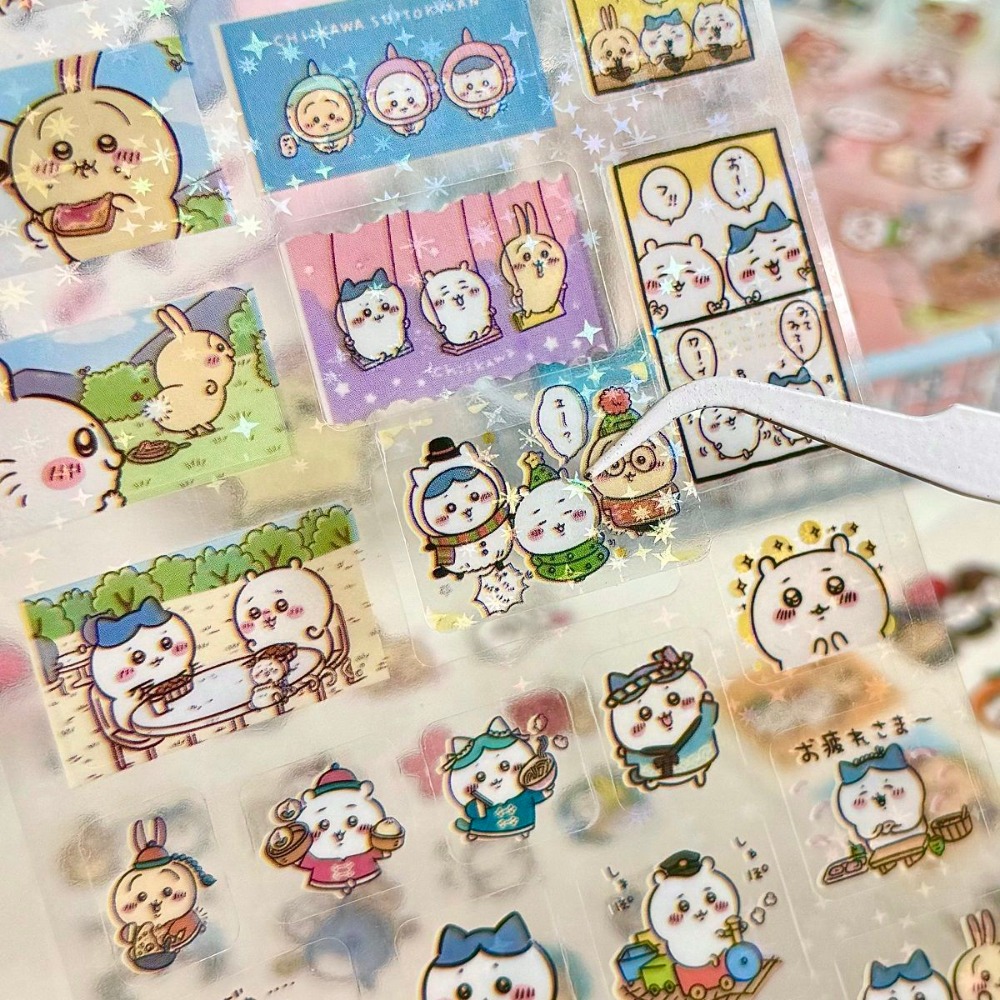 30Pcs Chiikawa Laser Stickers  - đánh giá và giá Laptop Accessories Wholesale