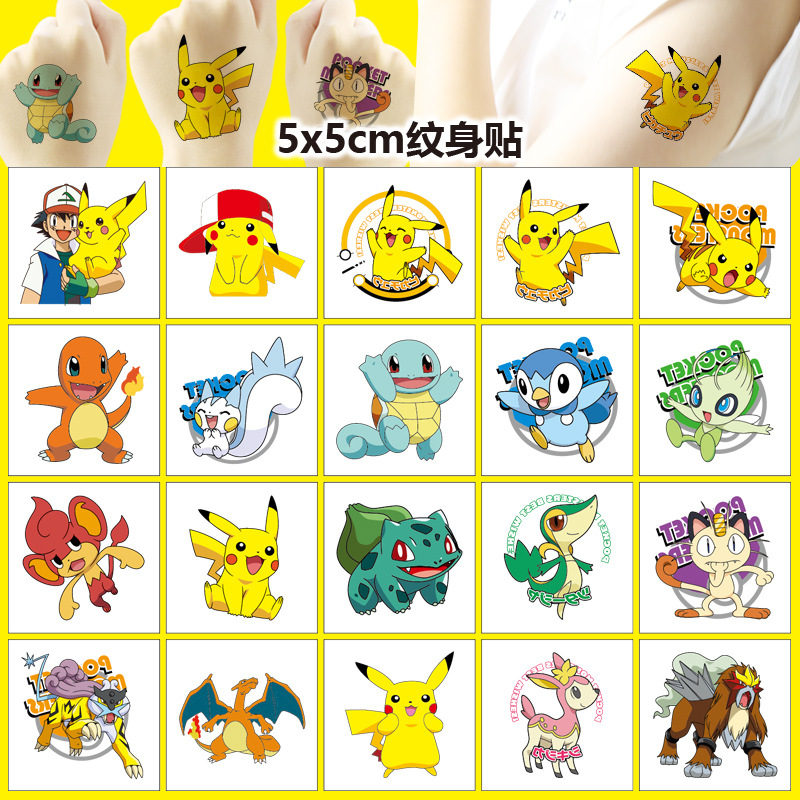5*5cm 20pcs Pokemon Pikachu Ta - đánh giá và giá Laptop Accessories Wholesale