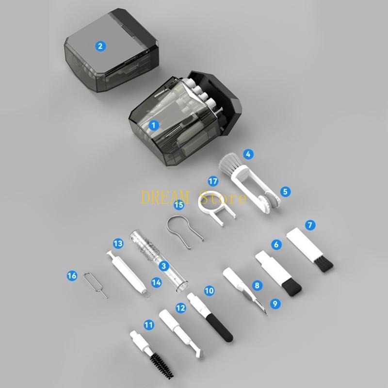 Bộ dụng cụ làm sạch điện tử 17 - đánh giá và giá Laptop Accessories Best