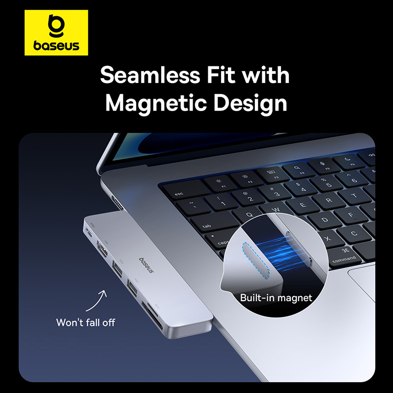 Baseus Dual USB-C Hub to HDMI- - đánh giá và giá Mac Laptop Accessories