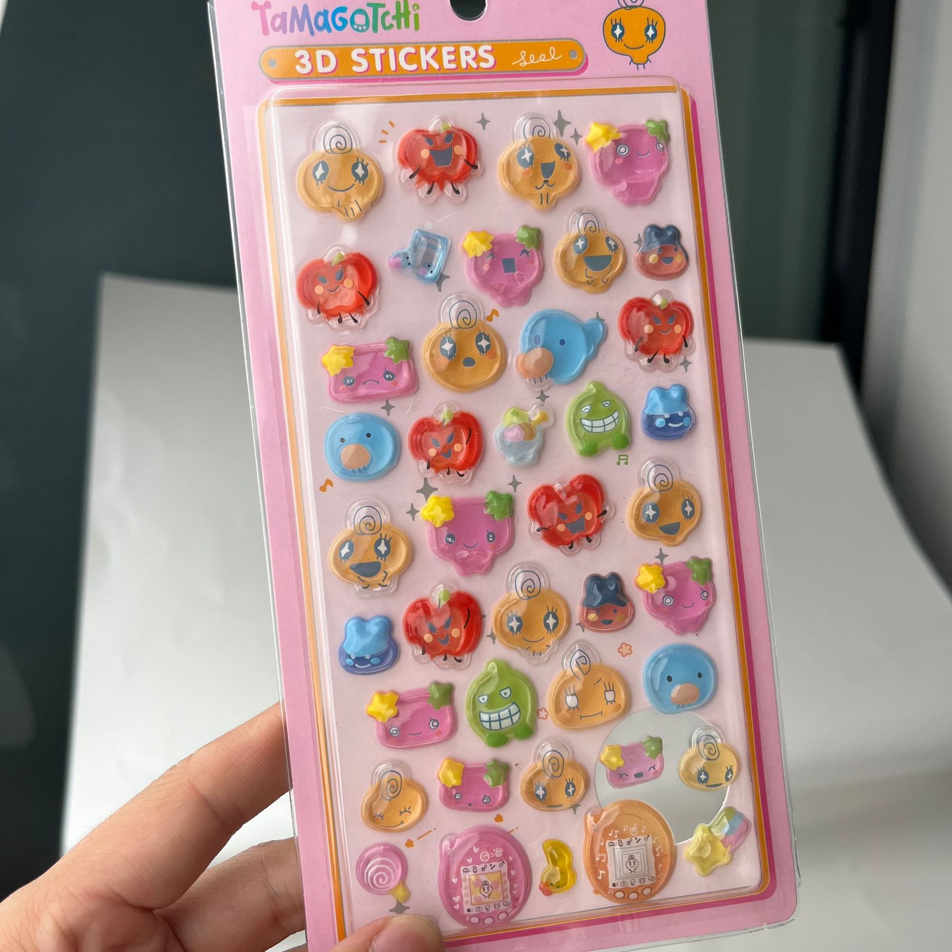 Cute Tamagotchi 3D Puffy Stick - đánh giá và giá Laptop Accessories Wholesale