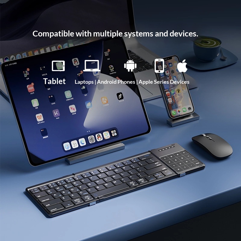 Mengzu Tri Fold Wireless Bluet - đánh giá và giá Laptop Accessories Computer