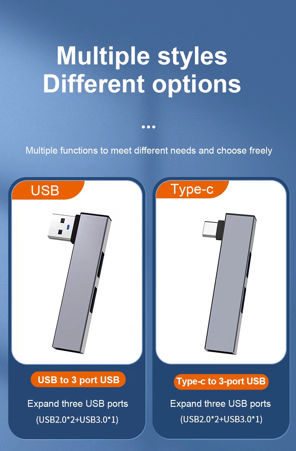 USB C HUB 3.0 Type C 3.1 3 Por - đánh giá và giá Mac Laptop Accessories