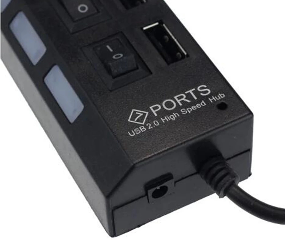 7 Port USB 2.0 Hub Splitter Fo - đánh giá và giá Laptop Accessories Wholesale