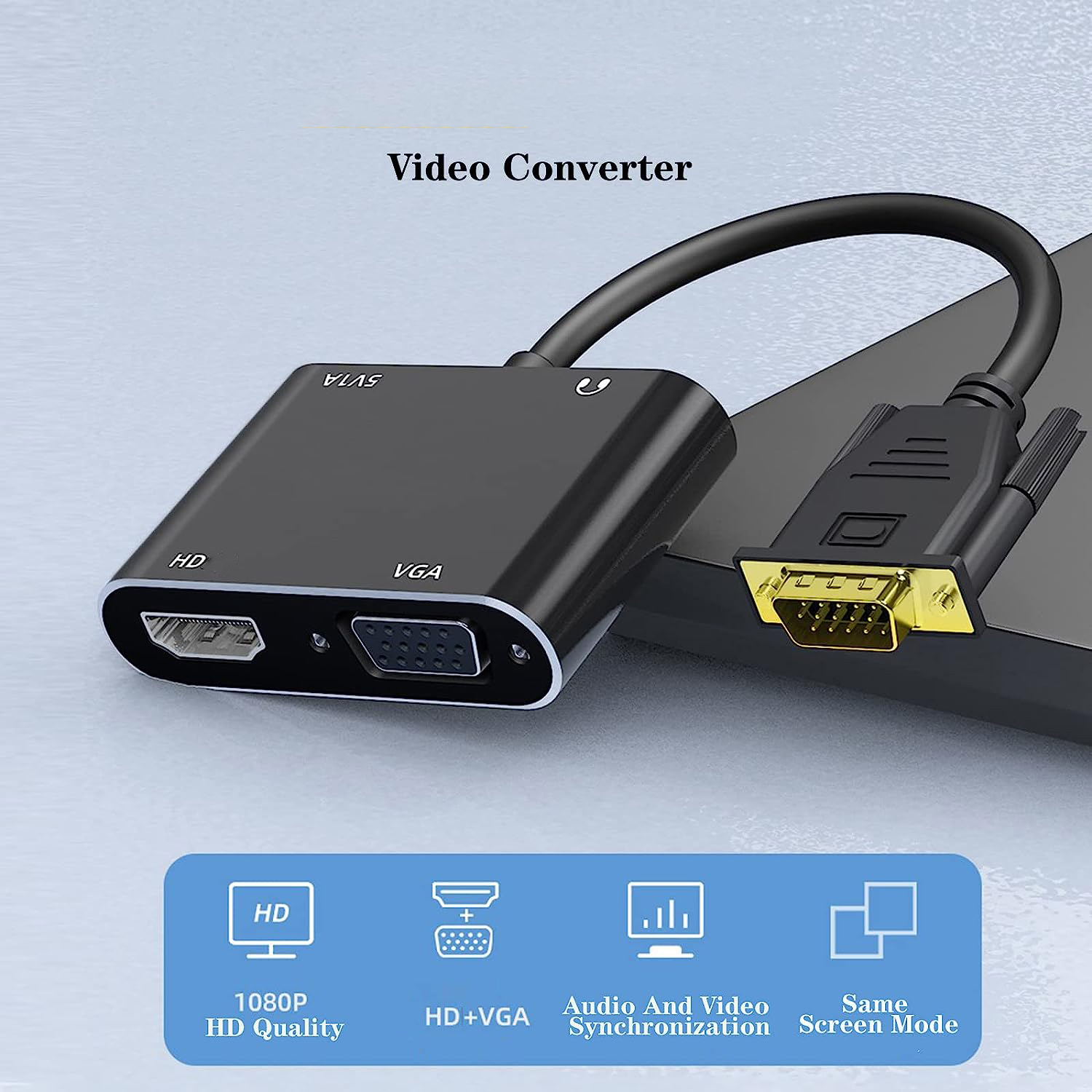 VGA(Host) to VGA/HDMI-compatib - đánh giá và giá Monitor Portable Usb