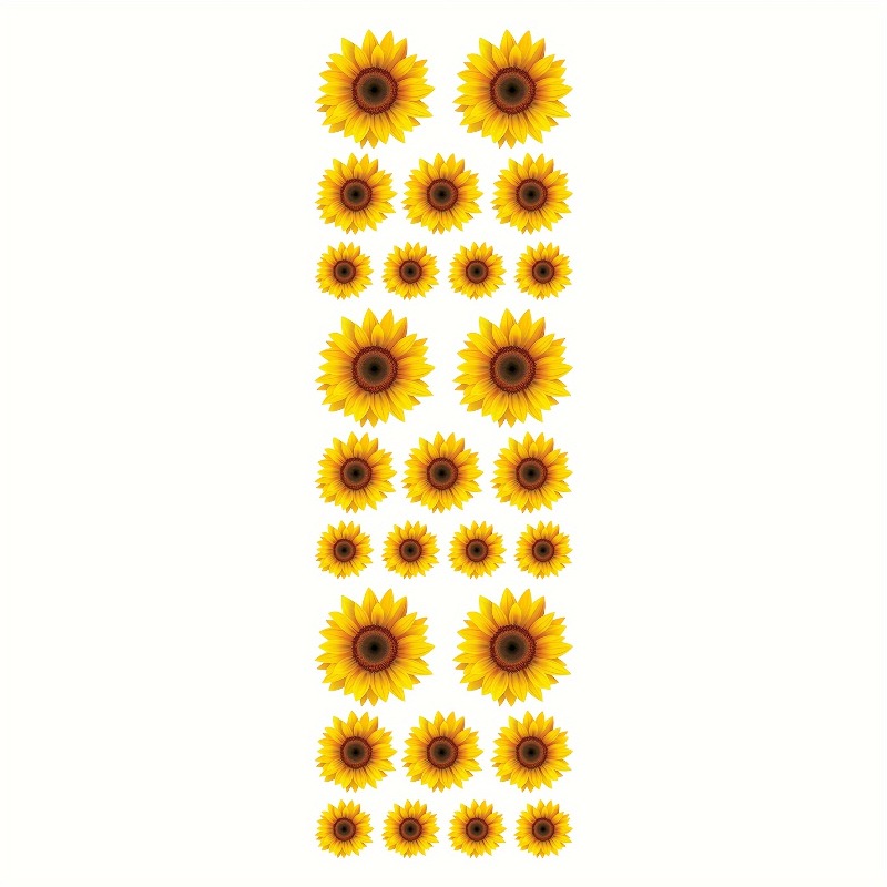 1Set Yellow Sunflower Vinyl De - đánh giá và giá Yellow Laptop Accessories