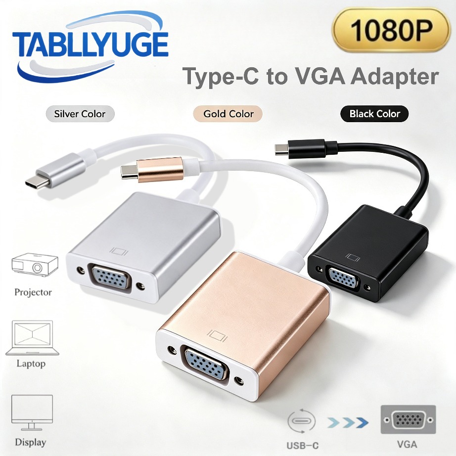 TABLLYUGE USB C to VGA  Adatpe - đánh giá và giá Monitor Portable Usb
