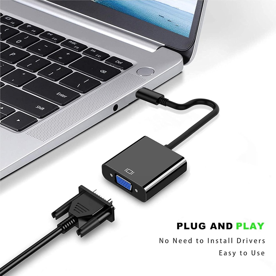 TABLLYUGE USB C to VGA  Adatpe - đánh giá và giá Monitor Portable Usb